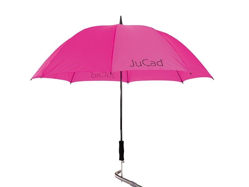 JuCad JuCad teleskopiskt golfparaply 68" med pinne, rosa