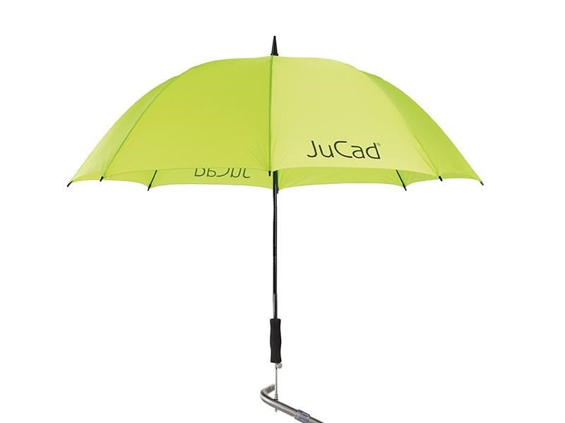 JuCad teleskopiskt golfparaply 68" med pinne, grön