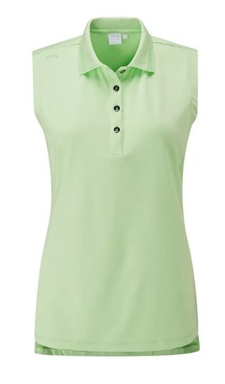 PING Solene Sleeveless dam polo, mint