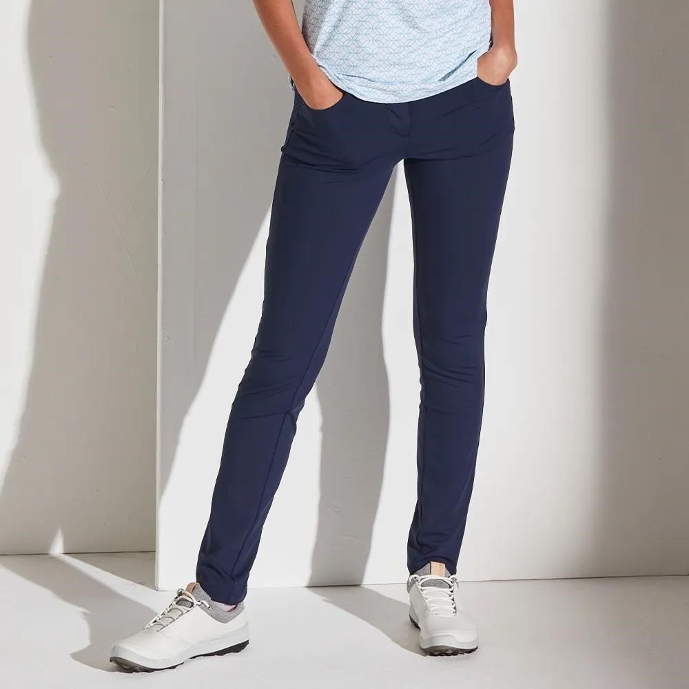 PING Verity II dam slim fit byxor, navy