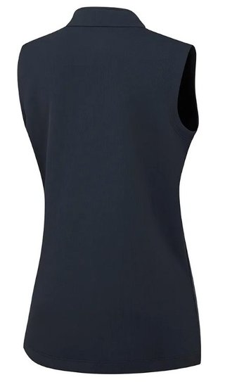 PING Lyla half zip damväst, marinblå