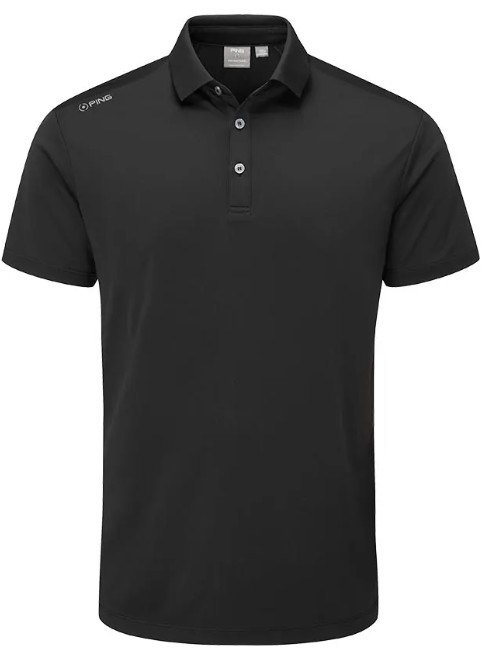 PING Lindum herr polo, svart
