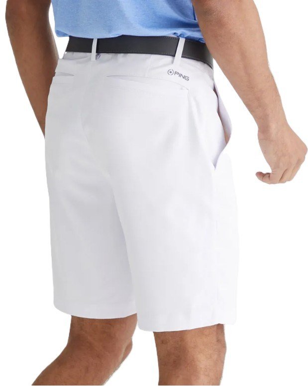 PING Bradley II herr shorts, vit