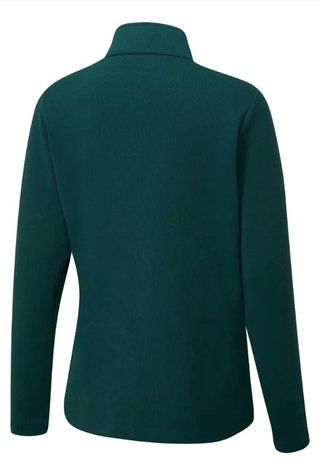 PING Lyla Half Zip Ribbed dam fleece, pine