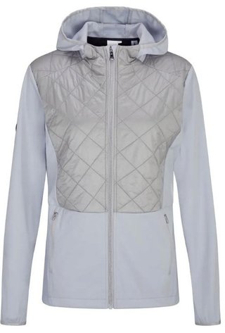PING Gem Hybrid Hooded damjacka, gem quiet grey