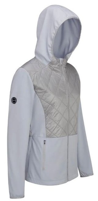 PING Gem Hybrid Hooded damjacka, gem quiet grey