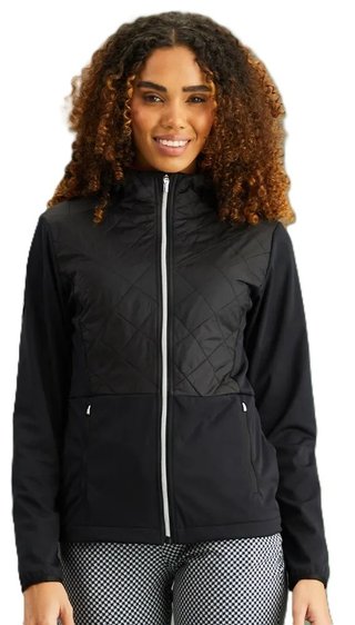 PING Gem Hybrid Hooded damjacka, svart