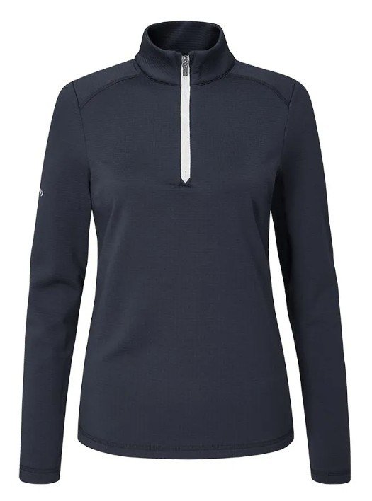 PING Sonya Fleece dam sweatshirt, marinblå