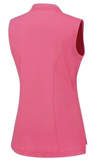PING Solene Sleeveless dam polo, pink blossom
