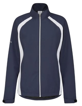 PING Freda dam vattentät jacka, oxford blue/vit