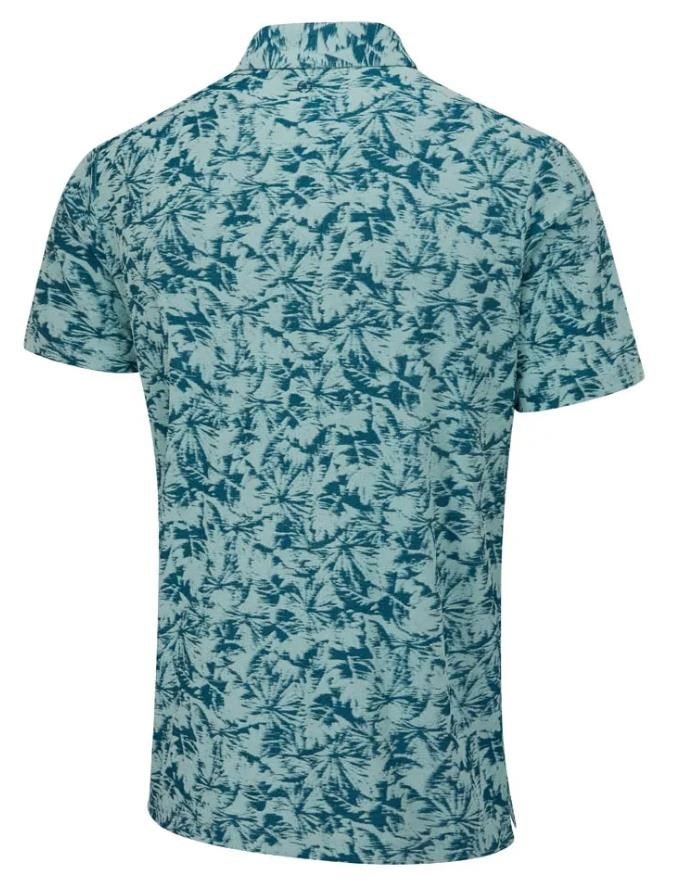 PING Diego herr polo, misty green multi