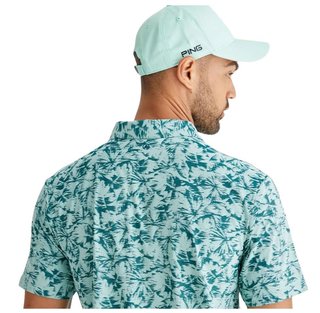 PING Diego herr polo, misty green multi