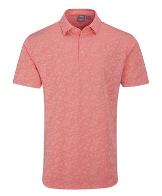 PING Geo Camo herr polo, desert flower