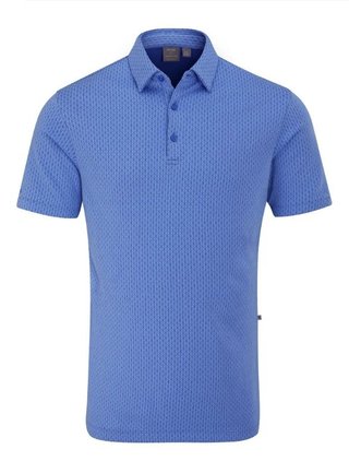 PING Hershel herr polo, cornflower blue multi