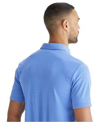 PING Hershel herr polo, cornflower blue multi