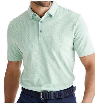 PING Hershel herr polo, misty green multi