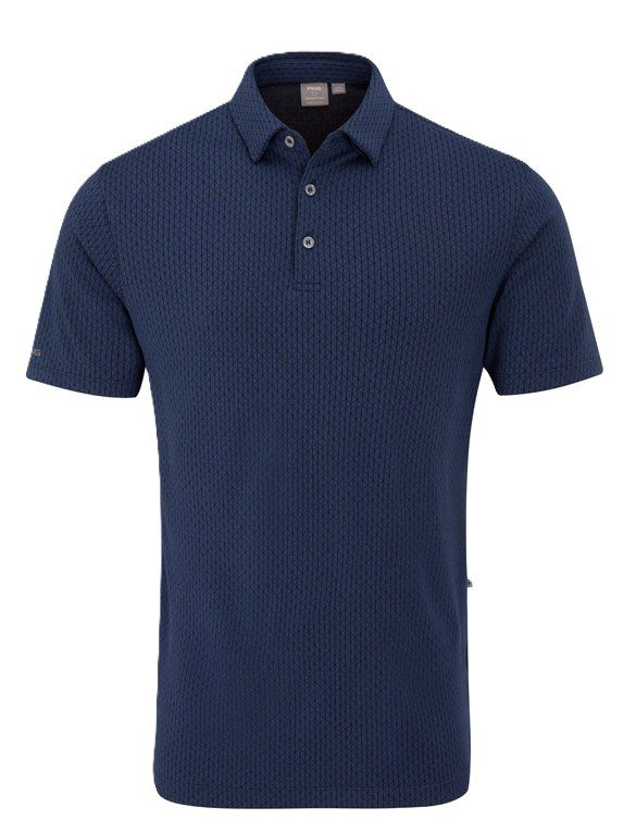 PING Hershel herr polo, oxford blue multi