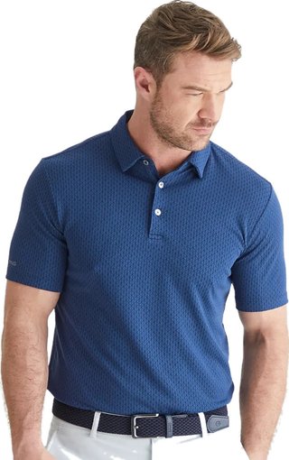 PING Hershel herr polo, oxford blue multi