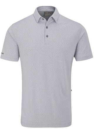 PING Hershel herr polo, silver multi