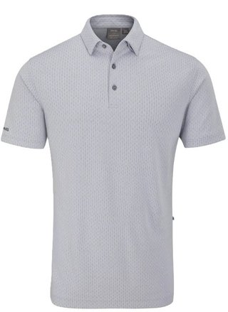 PING Hershel herr polo, silver multi