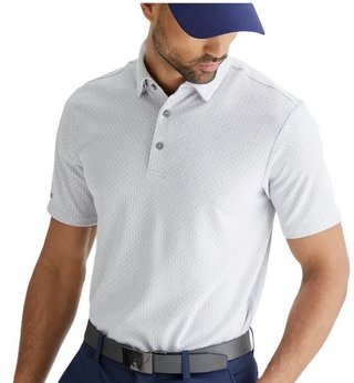 PING Hershel herr polo, silver multi