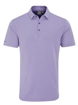 PING Hershel herr polo, purple ash multi