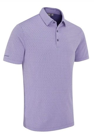PING Hershel herr polo, purple ash multi