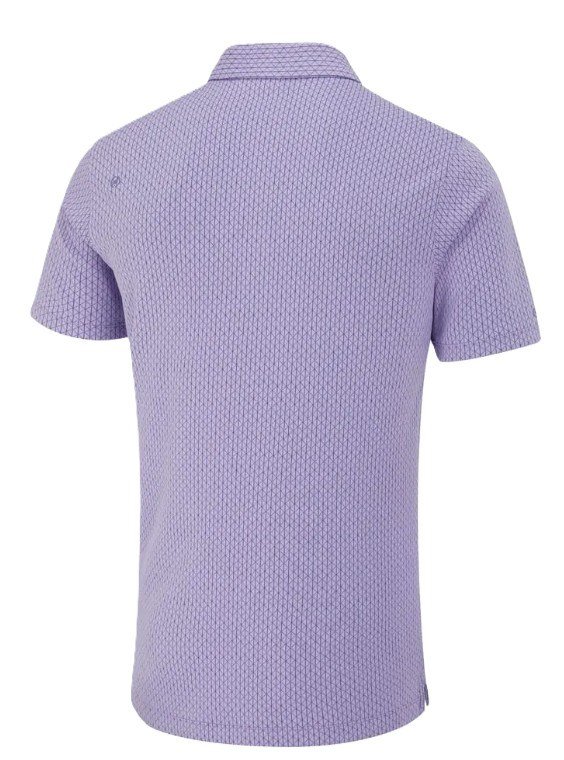 PING Hershel herr polo, purple ash multi