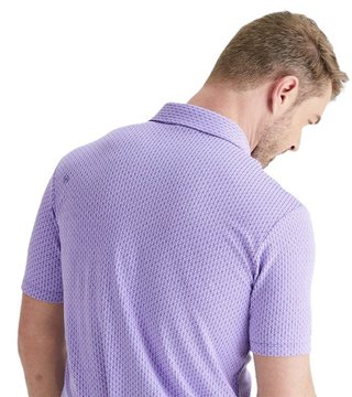 PING Hershel herr polo, purple ash multi