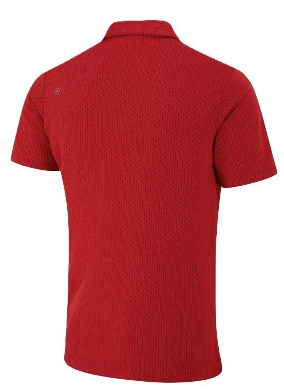 PING Hershel herr polo, rich red multi