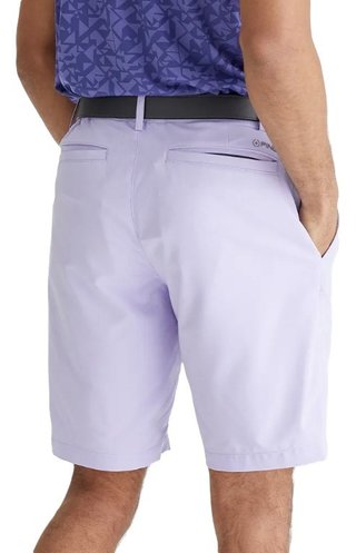 PING Barret herr shorts, purple ash marl