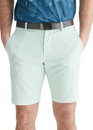PING Barret herr shorts, misty green marl