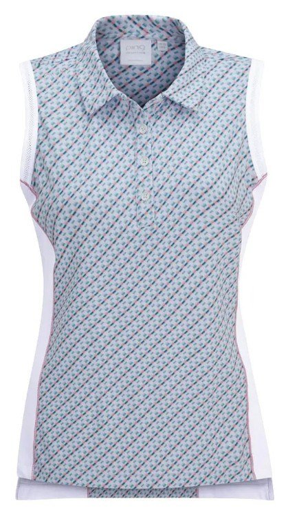 PING Colleen Sleeveless dam polo, neoteric/vit