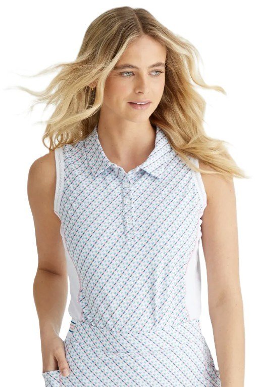 PING Colleen Sleeveless dam polo, neoteric/vit