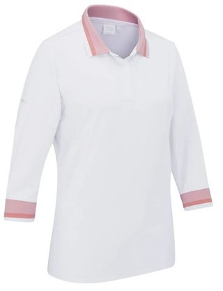 PING Lindsey dam polo, vit/sweet pea