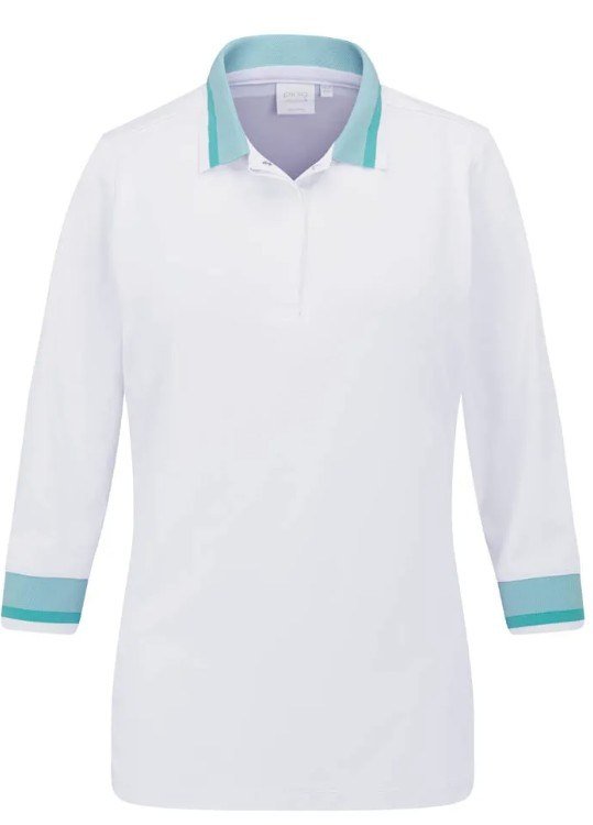 PING Lindsey dampolo, white/bright aqua