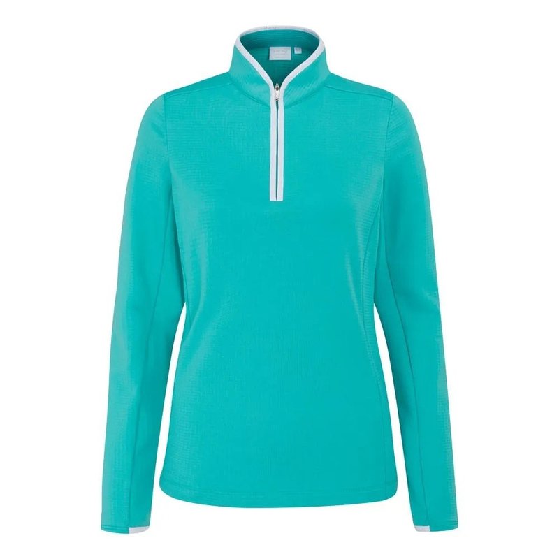 PING Abigale Fleece dam sweatshirt, ljus aqua