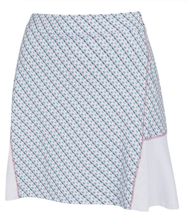 PING Odetta dam skort, vit/neoteric