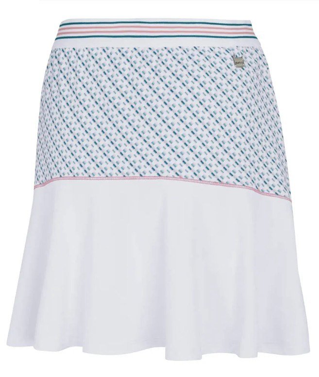 PING Odetta dam skort, vit/neoteric