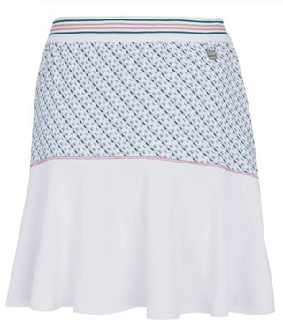 PING Odetta dam skort, vit/neoteric