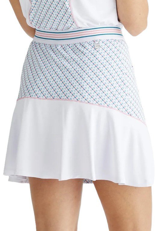 PING Odetta dam skort, vit/neoteric