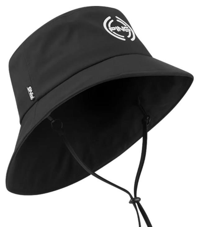 PING SensorDry waterproof herr bucket hat, svart