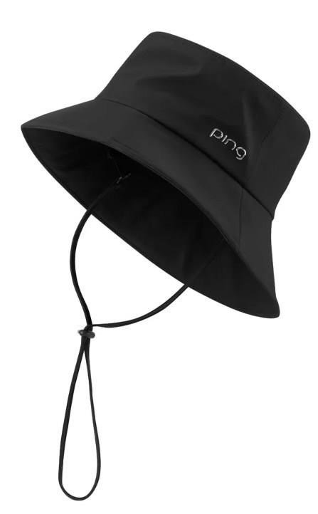 PING SensorDry Waterproof ladies bucket hat, svart