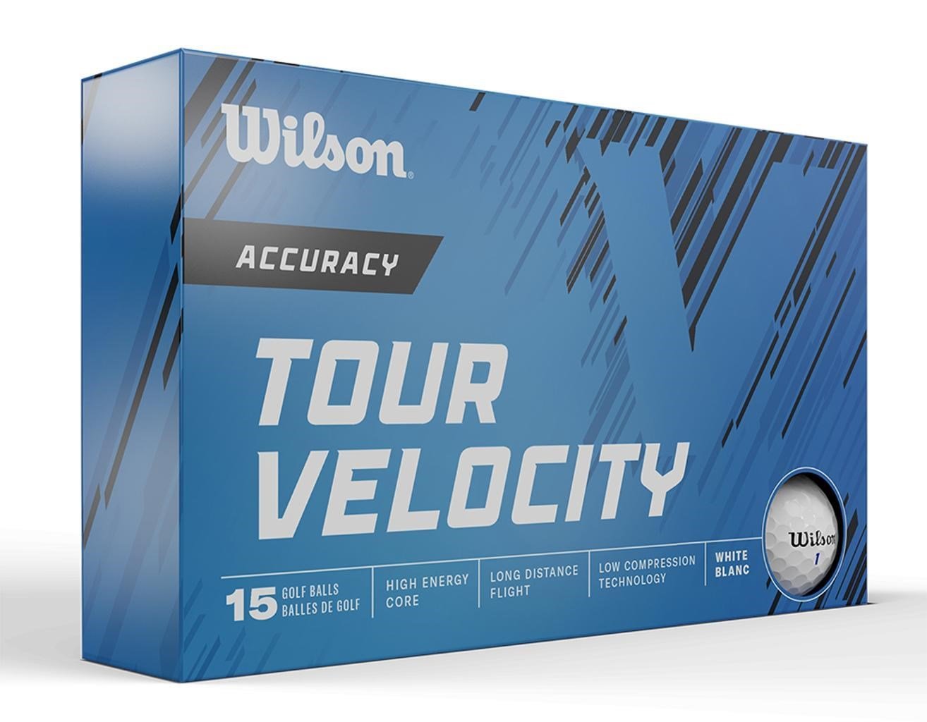 Wilson Tour Velocity Accuracy golfbollar 2025 (15 bollar)