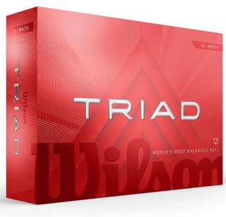 Wilson Triad golfbollar 2025 (12 bollar)