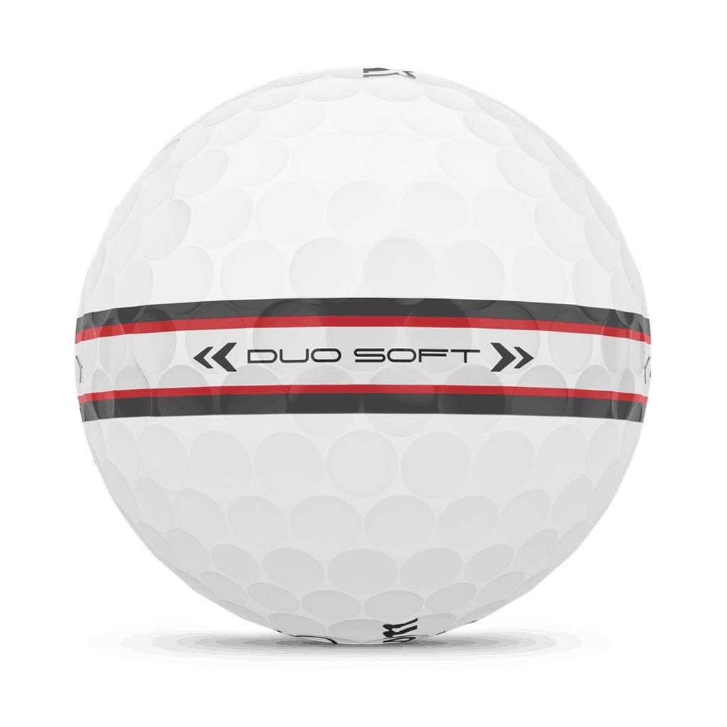 Wilson Duo Soft TRK360 golfbollar, röda