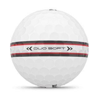 Wilson Duo Soft TRK360 golfbollar, röda