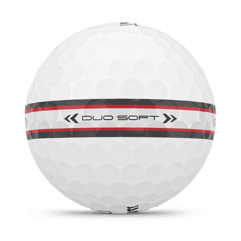Wilson Duo Soft TRK360 golfbollar, röda