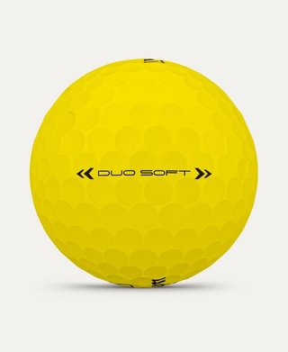 Wilson Duo Soft golfbollar, gula