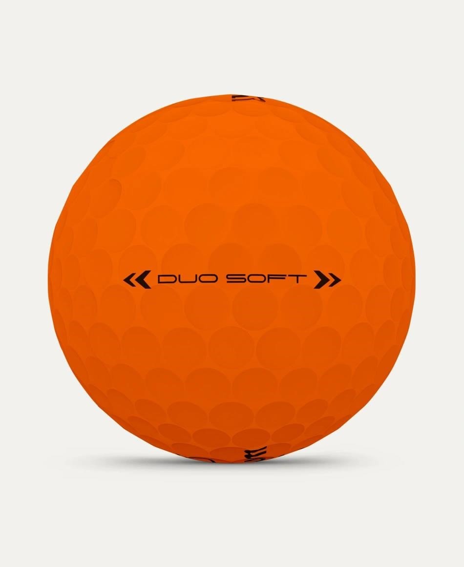 Wilson Duo Soft golfbollar, orange